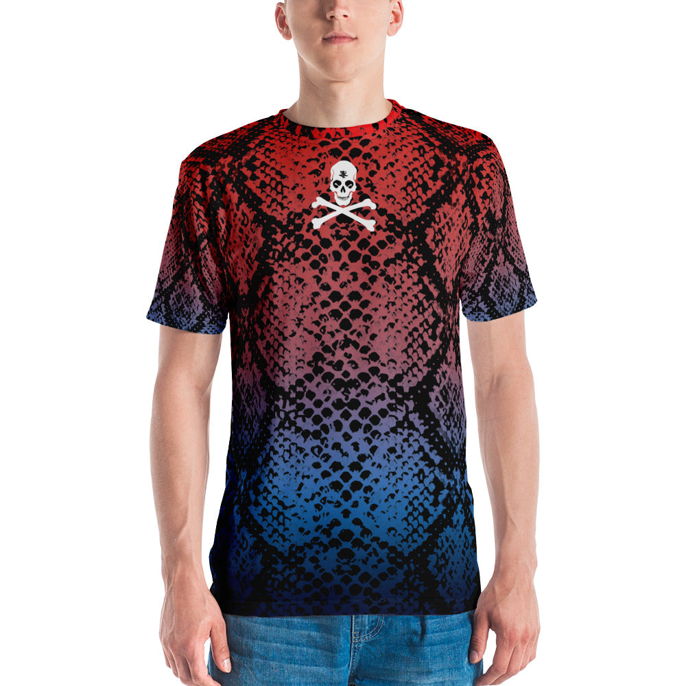 Crossbones Snakeskin T-Shirt